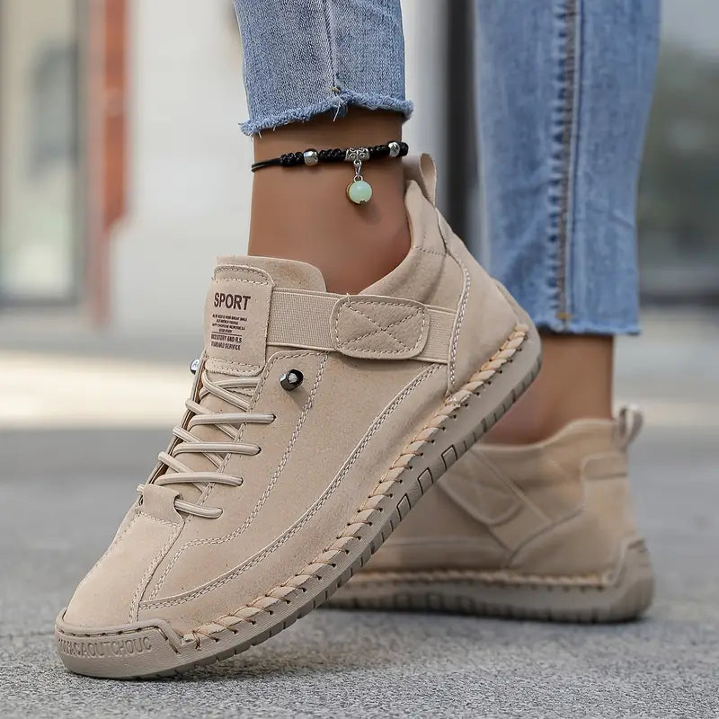 Sophie™ | Chaussures Rando Confort Beige LuvaParis