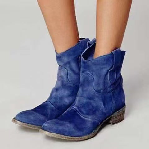 Carlotta Blue | Bottes Ruskind Premium LuvaParis