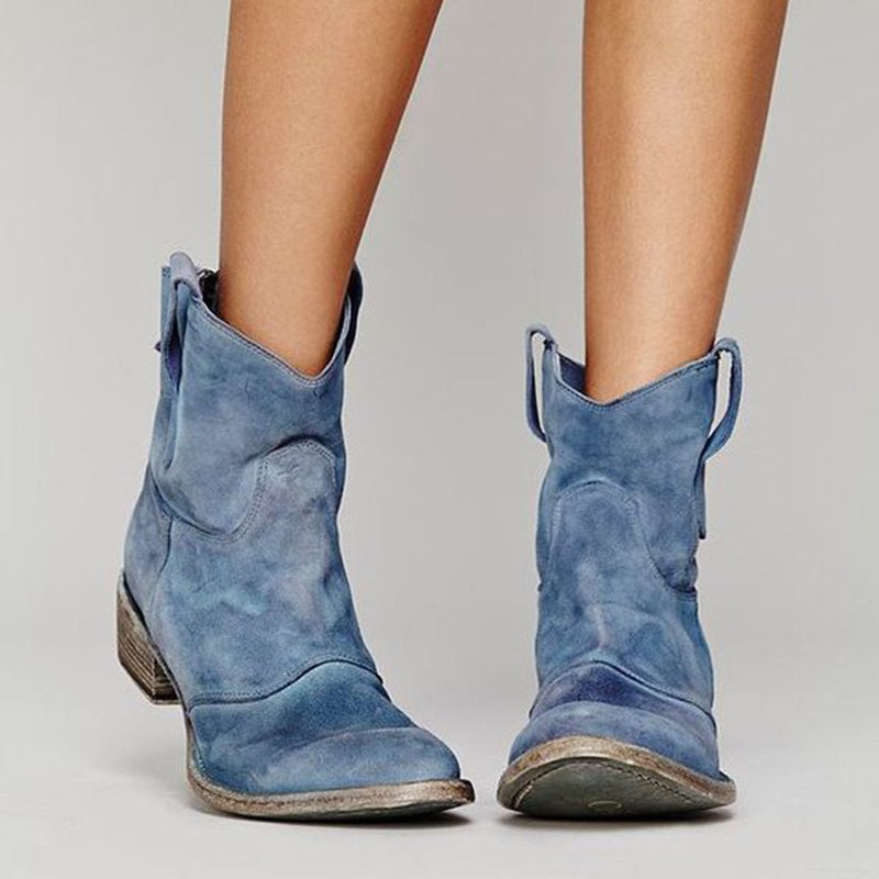 Carlotta Blue clair | Bottes Ruskind Premium LuvaParis