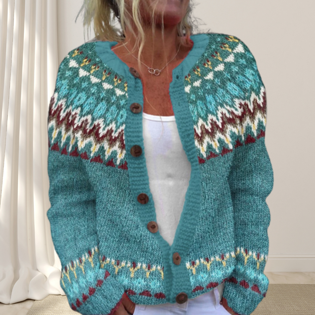 Aimée™ | Gilet Tricot Raffiné LuvaParis