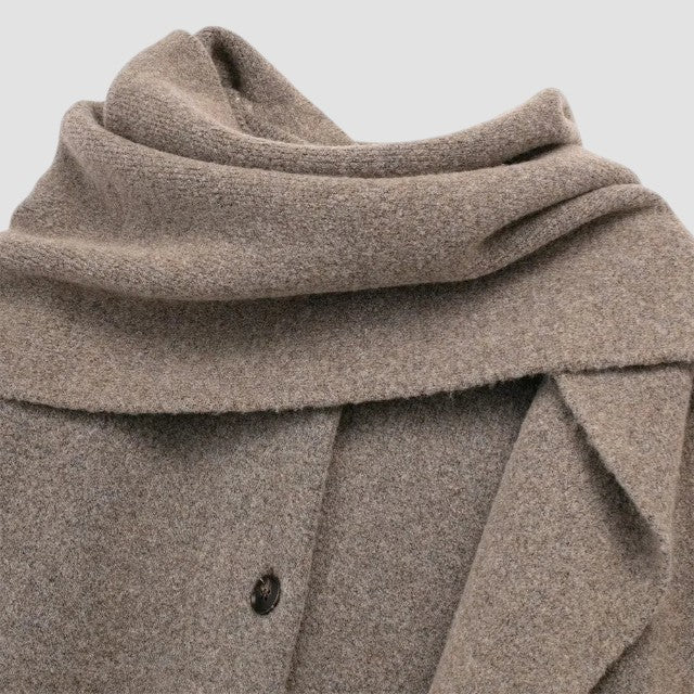 Elisa | Manteau Écharpe LuvaParis