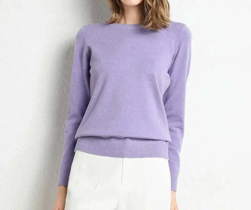BNOIR | Pull confort en laine essentiel LuvaParis