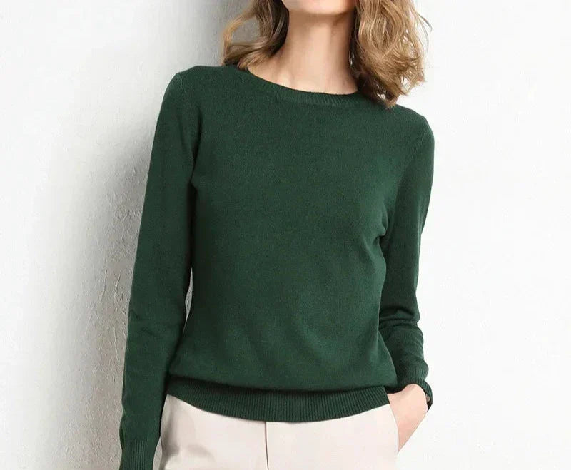 BNOIR | Pull confort en laine essentiel LuvaParis