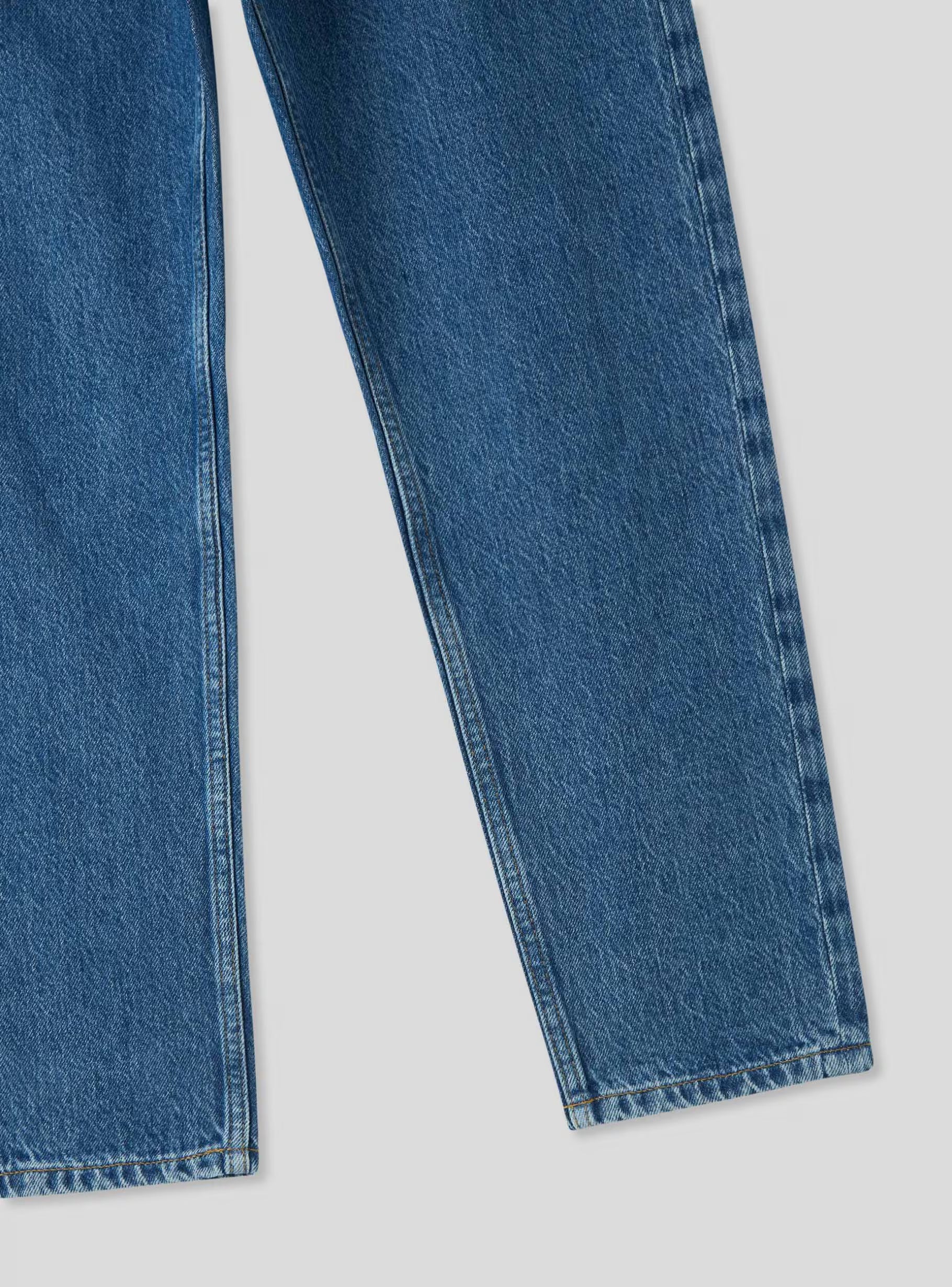 Jeans mom fit – Denim bleu moyen LuvaParis