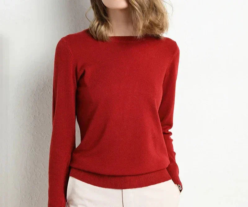BNOIR | Pull confort en laine essentiel LuvaParis