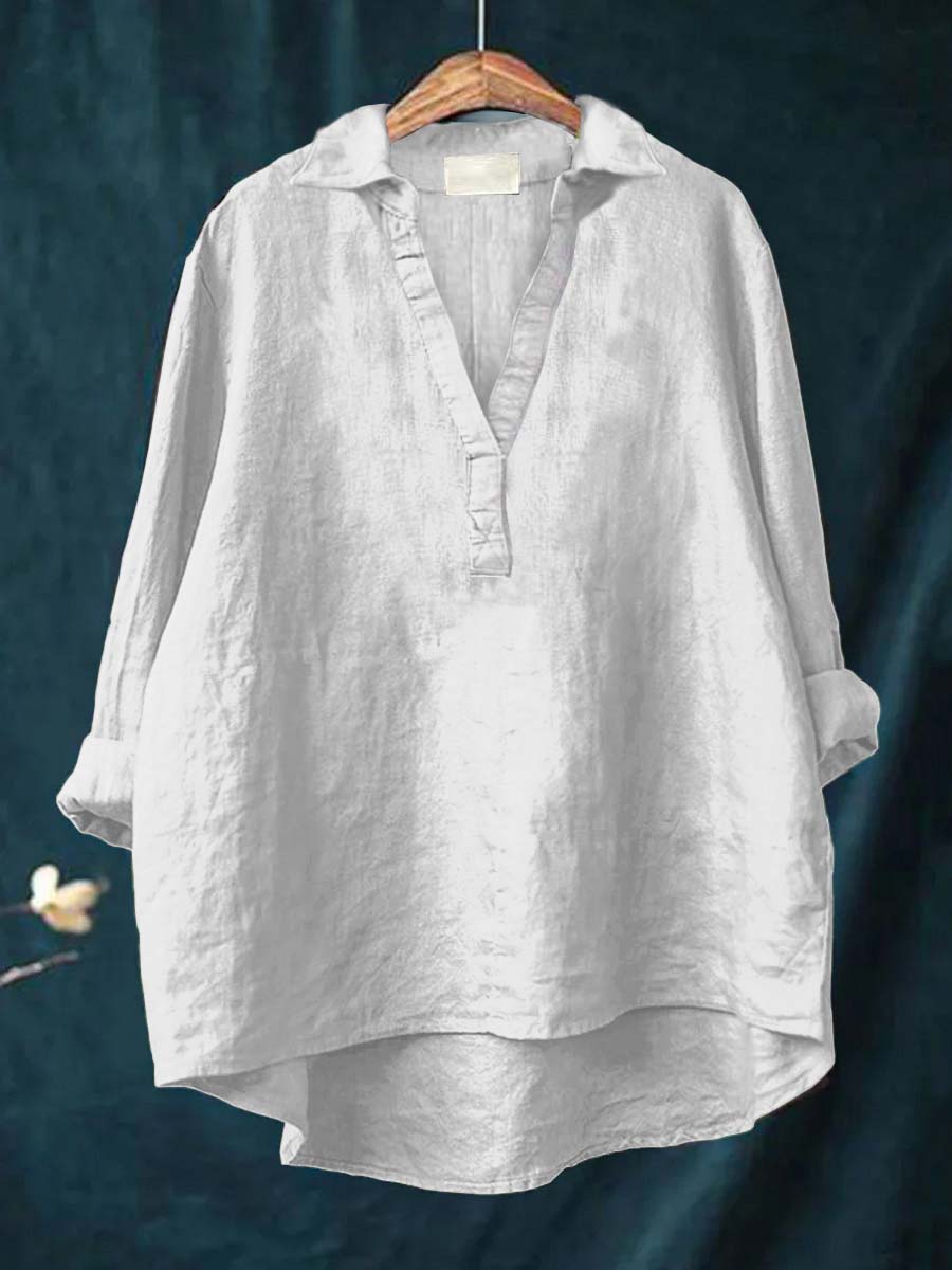 Andrea™ - Blouse en lin LuvaParis
