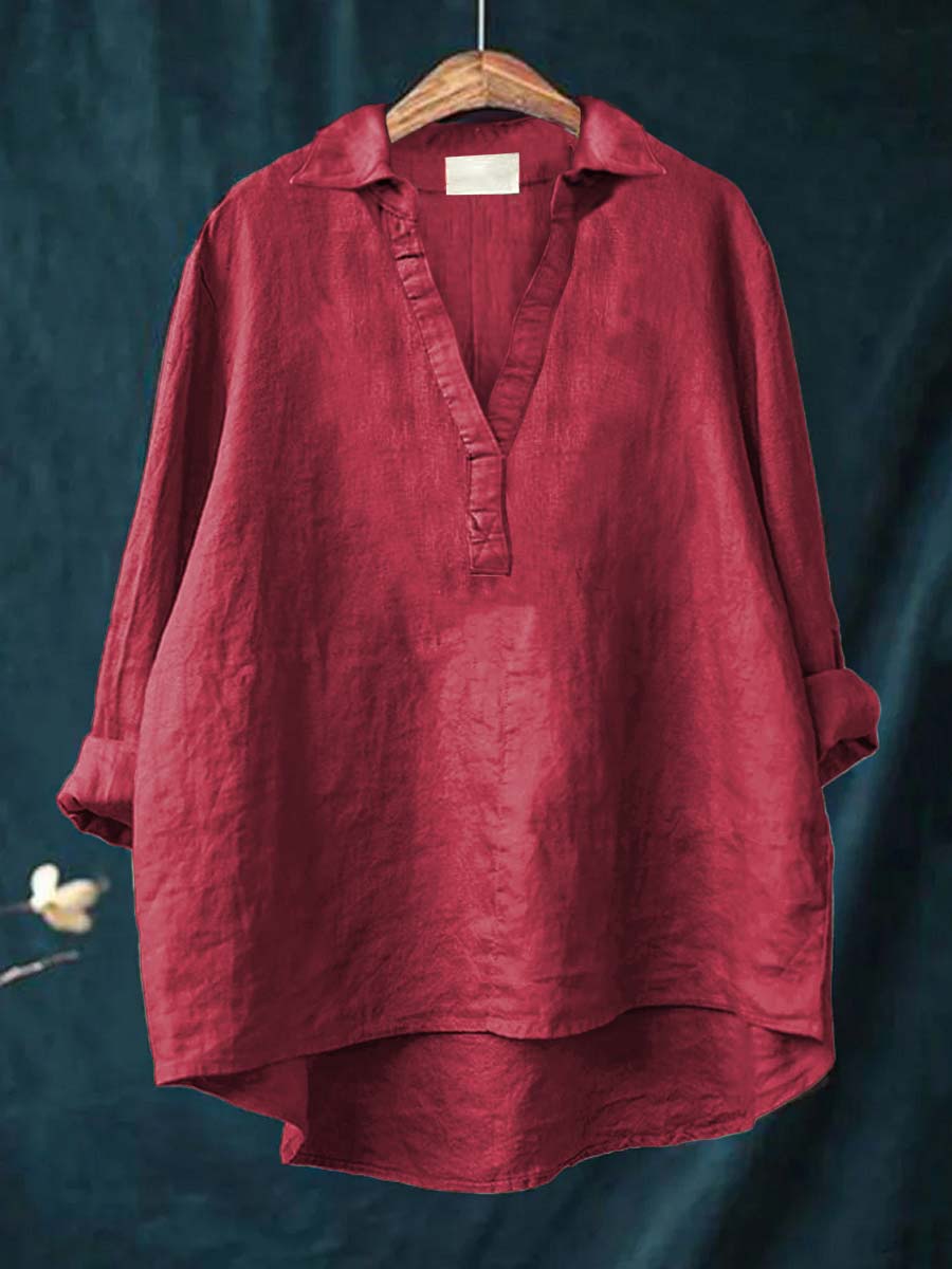 Andrea™ - Blouse en lin LuvaParis