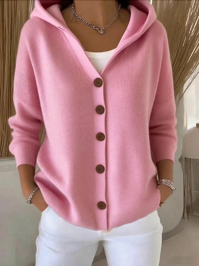 Cléandre | Gilet à Capuche avec Boutons LuvaParis