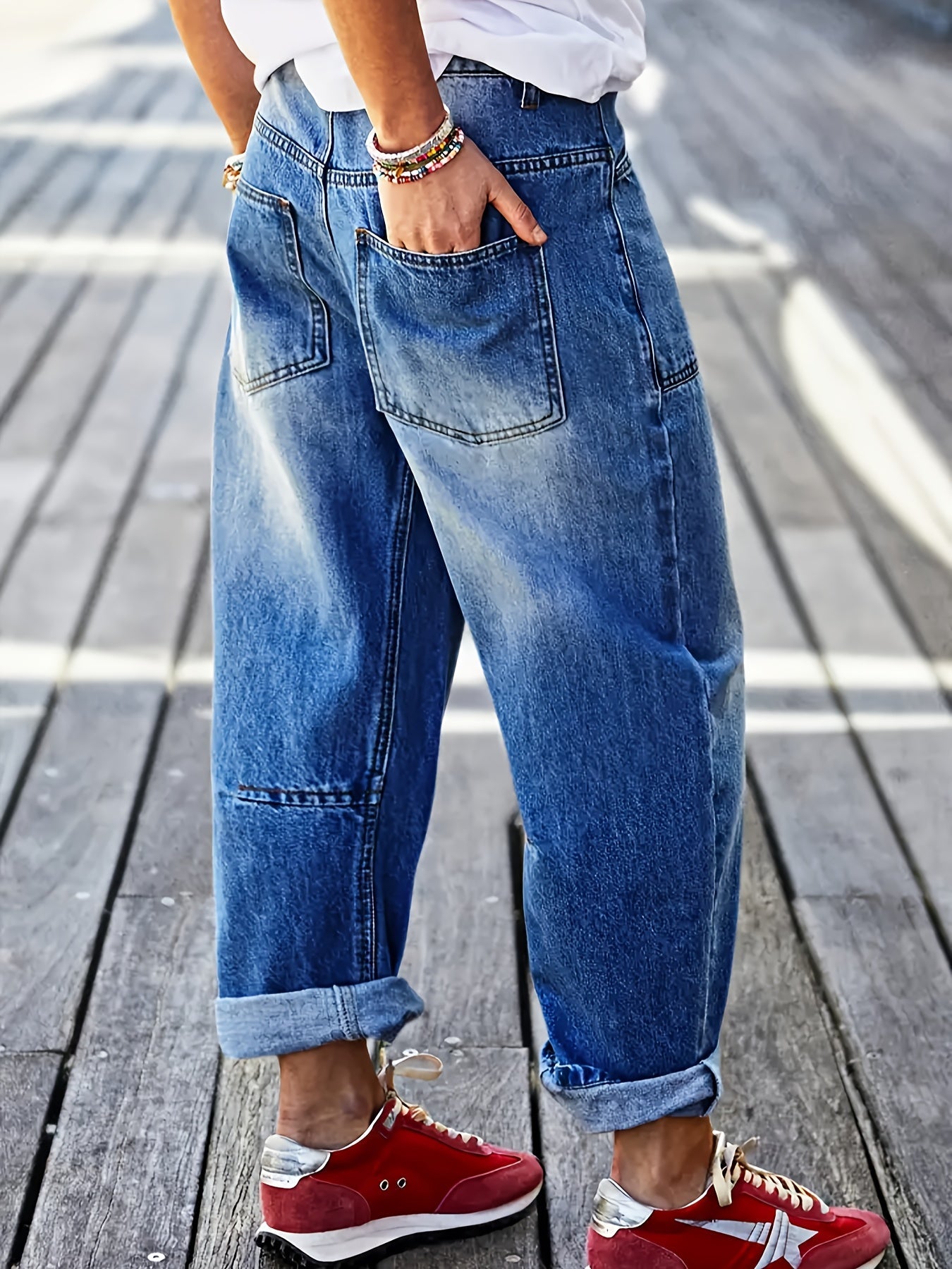 Jeans Femme RelaxFit™ – Style Décontracté et Élégant LuvaParis