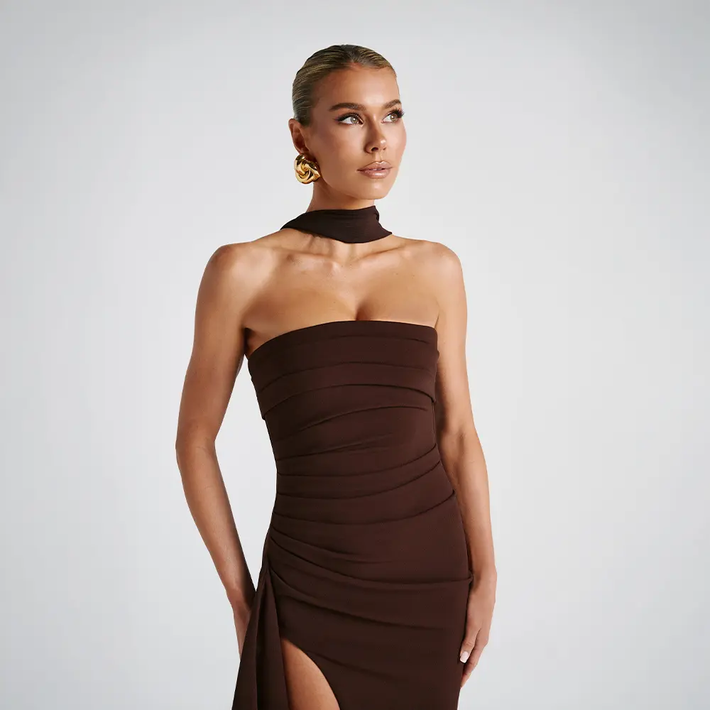 Selene | Robe Longue BNOIR