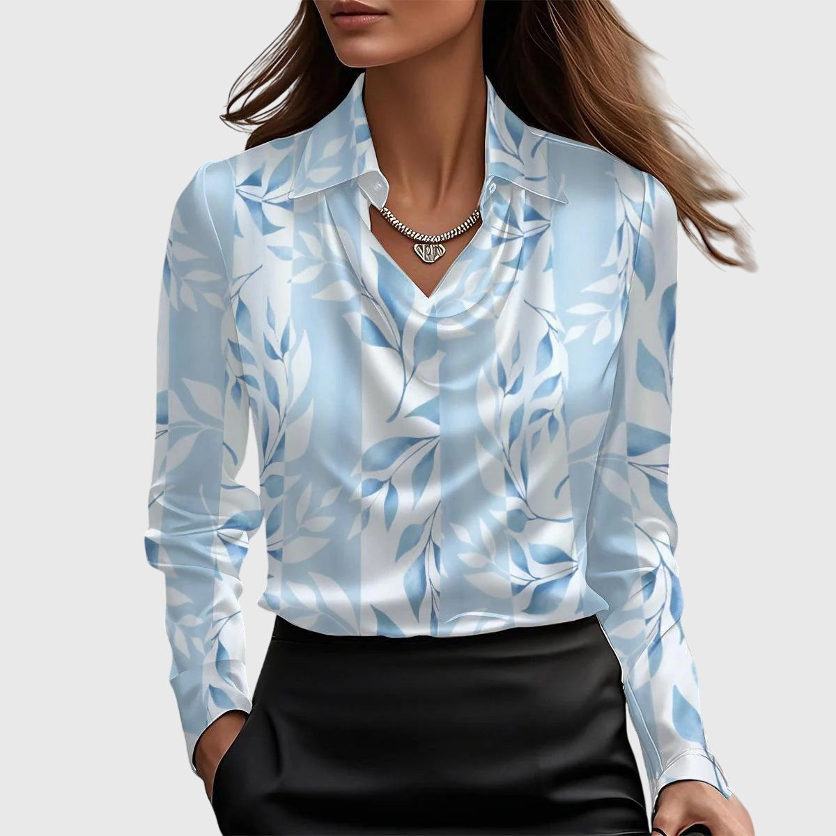 Amélia™ | Blouse Chic & Fluide LuvaParis