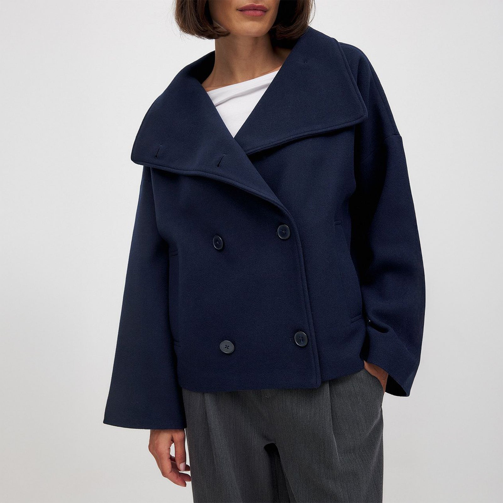 Celeste | Manteau Croisé LuvaParis