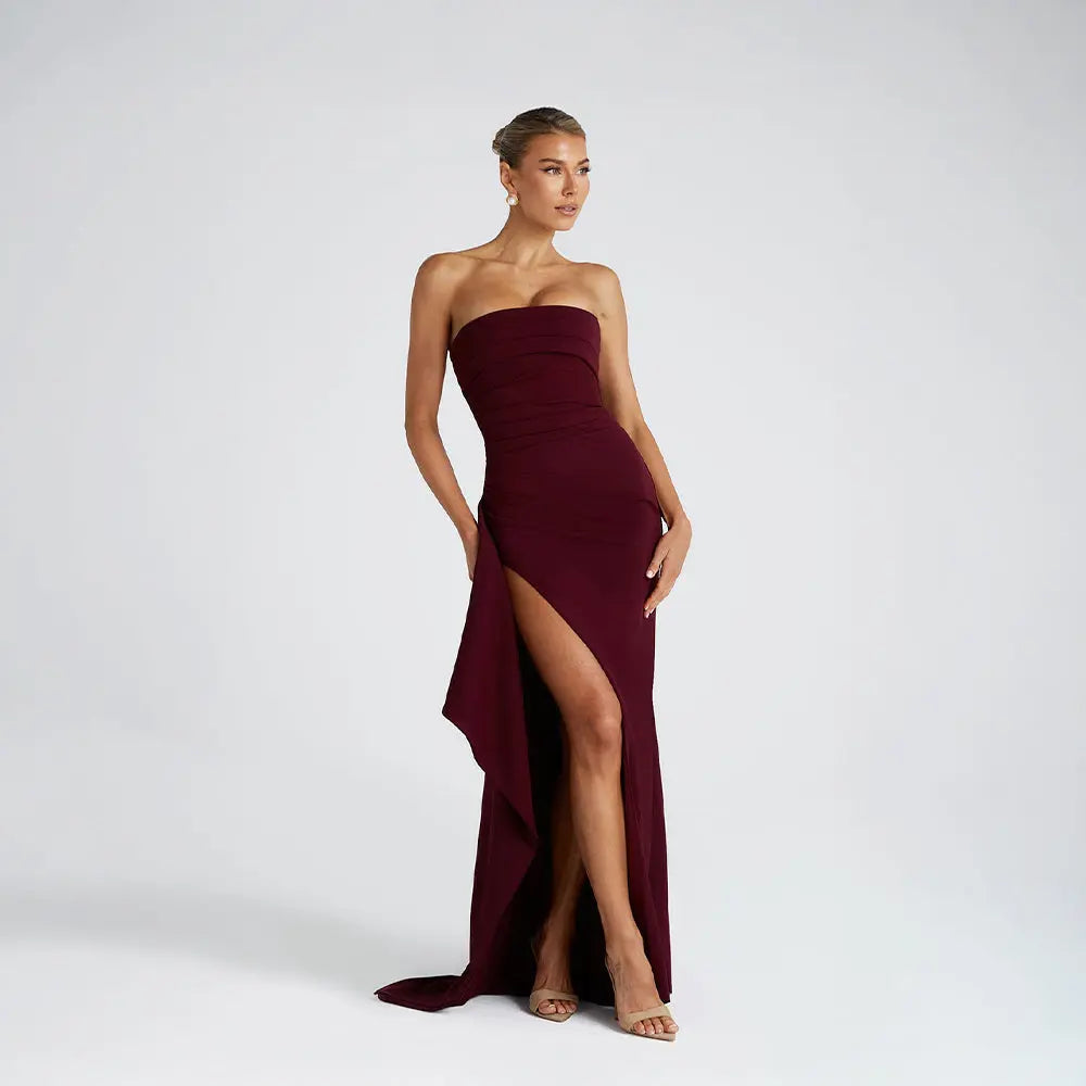 Selene | Robe Longue BNOIR