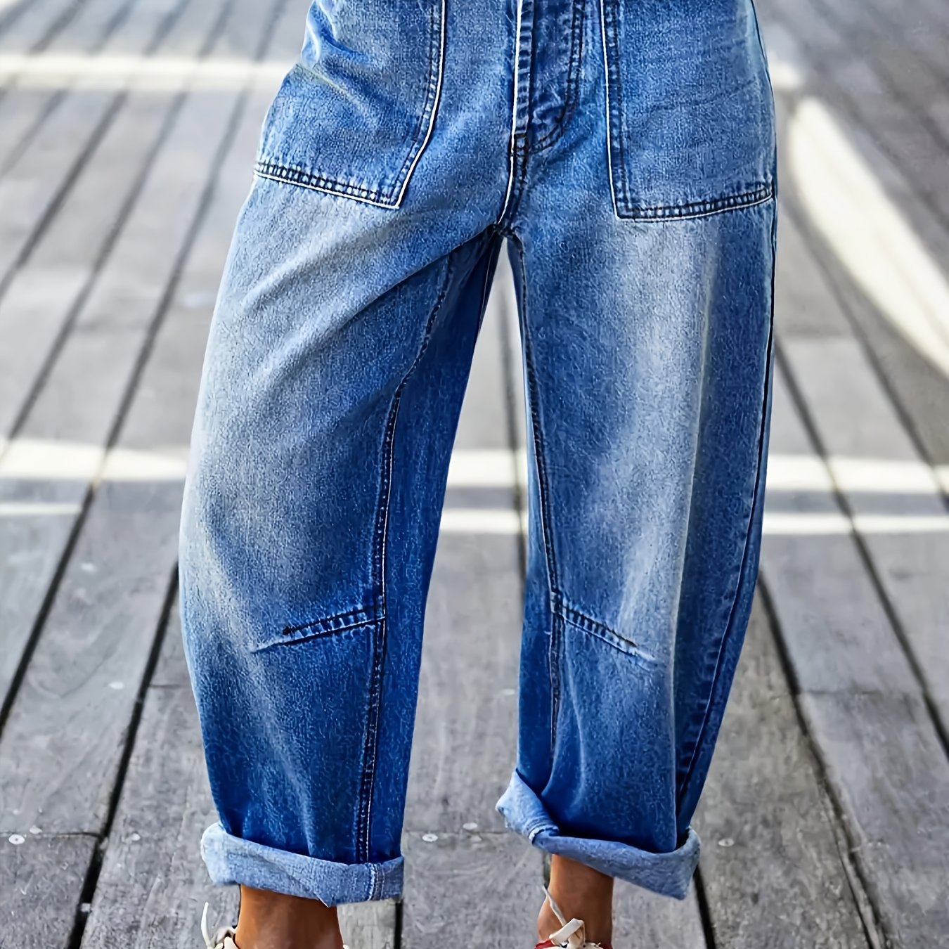 Jeans Femme RelaxFit™ – Style Décontracté et Élégant LuvaParis