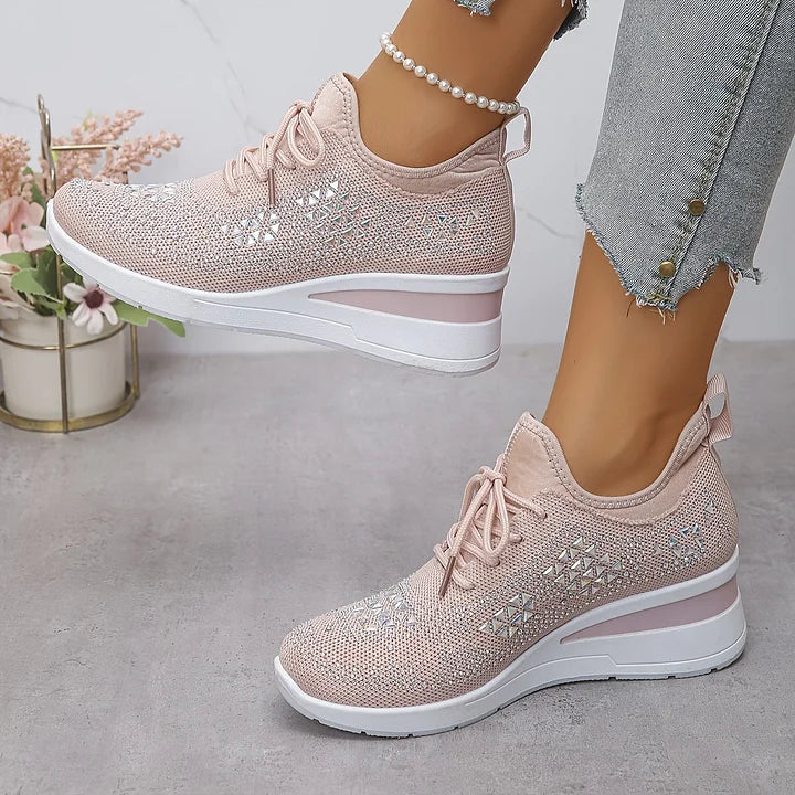 Giselle – Baskets orthopédiques avec strass scintillants LuvaParis