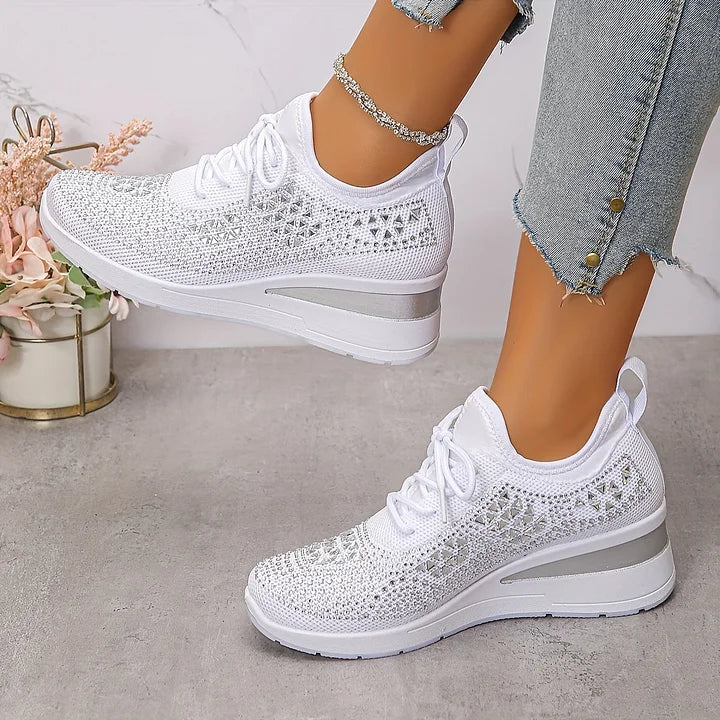 Giselle – Baskets orthopédiques avec strass scintillants LuvaParis