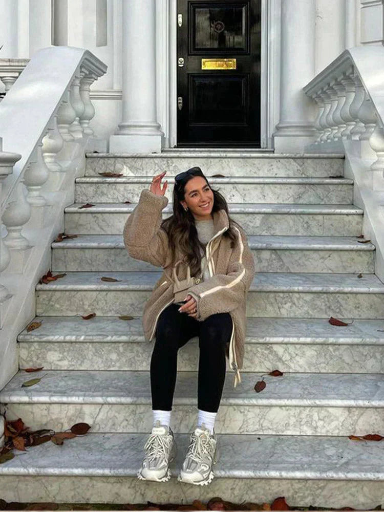 BNOIR | Veste Teddyfleece LuvaParis