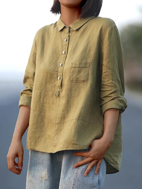 Elvie™ - Blouse en lin LuvaParis
