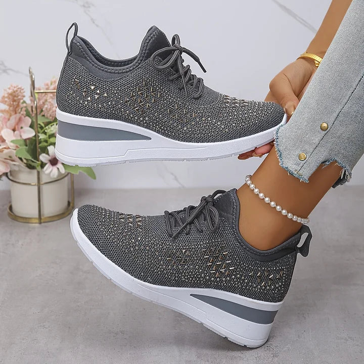 Giselle – Baskets orthopédiques avec strass scintillants LuvaParis