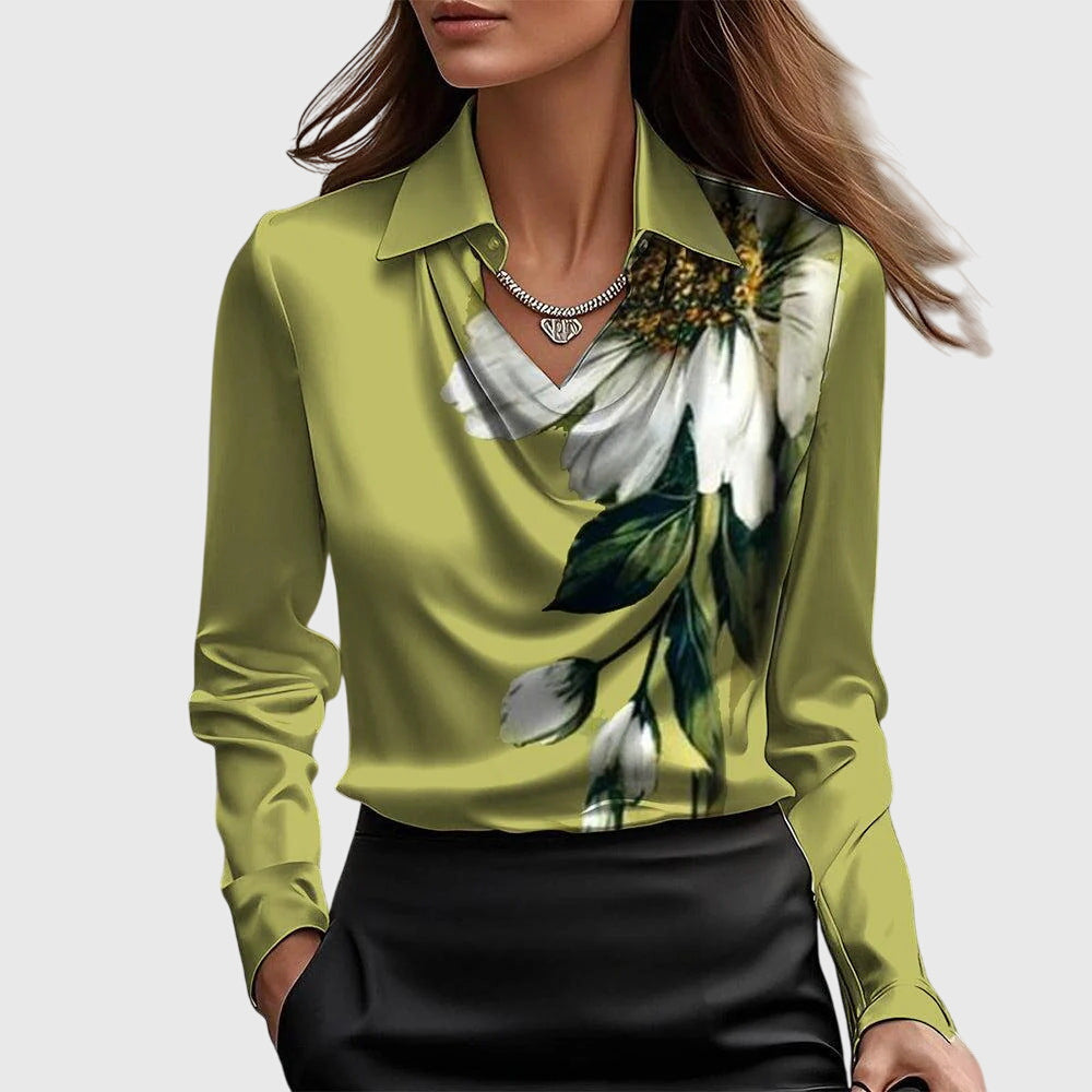 Amélia™ | Blouse Chic & Fluide LuvaParis