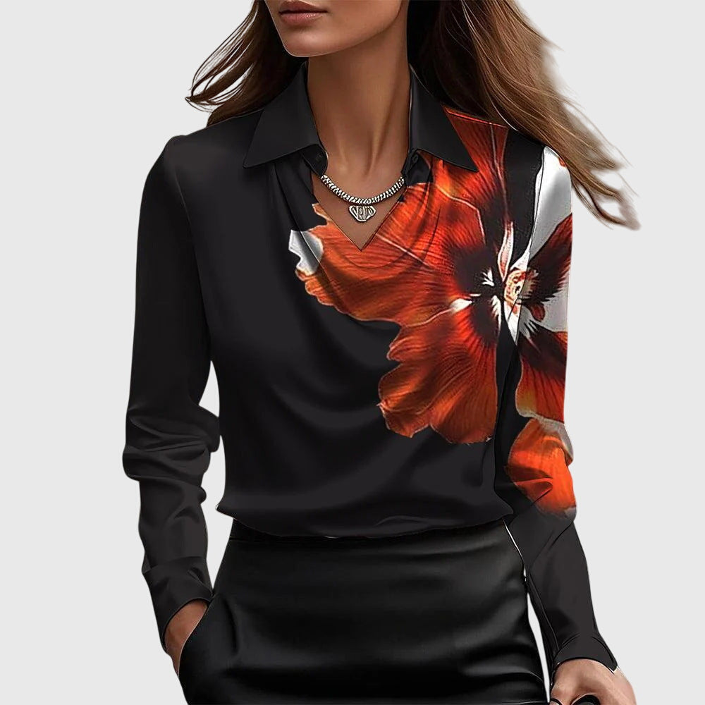 Amélia™ | Blouse Chic & Fluide LuvaParis