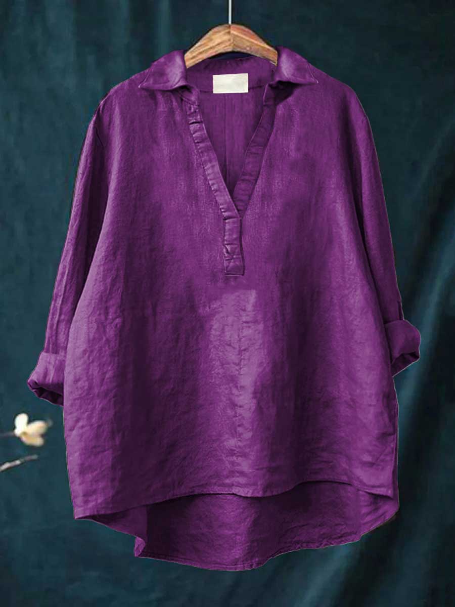 Andrea™ - Blouse en lin LuvaParis