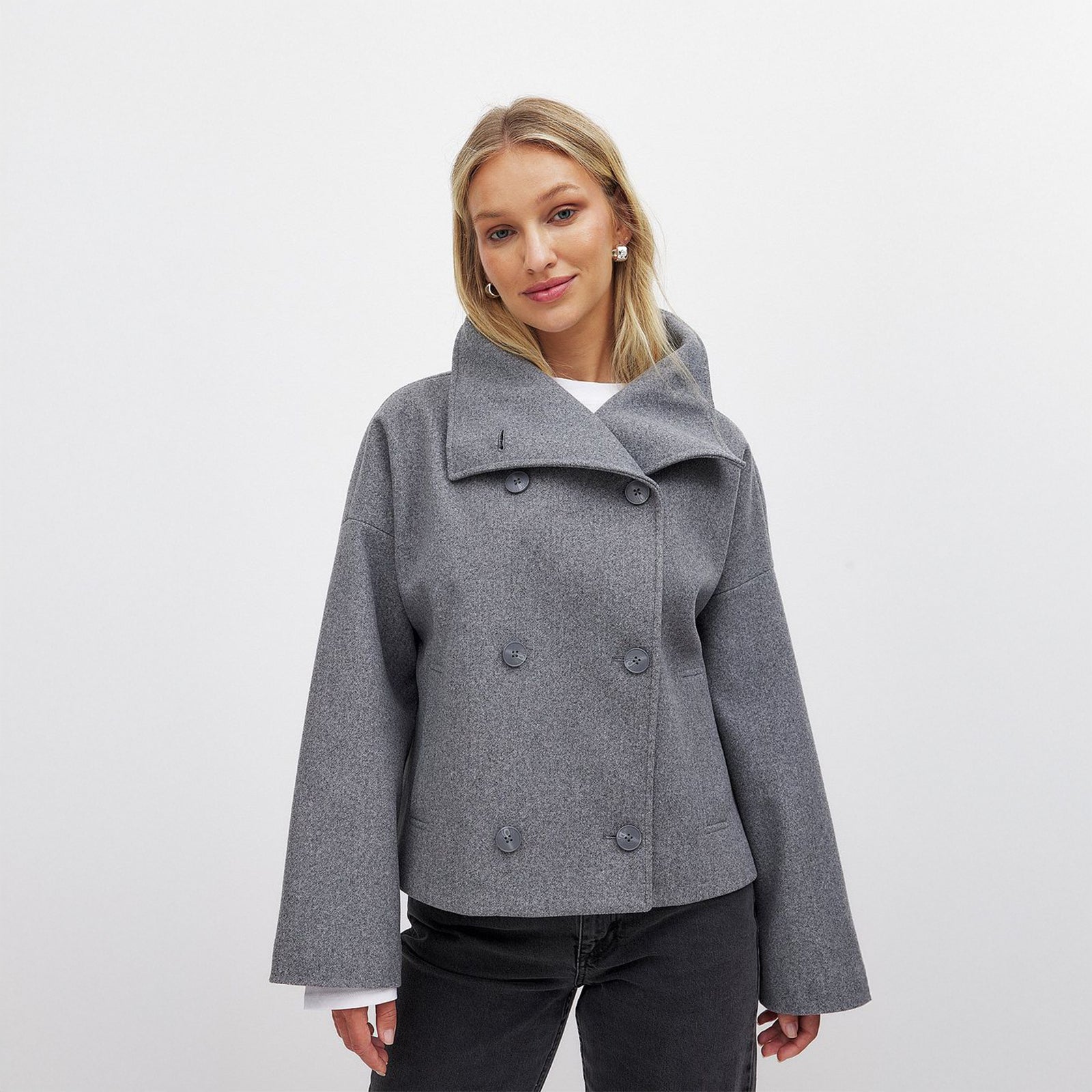Celeste | Manteau Croisé LuvaParis