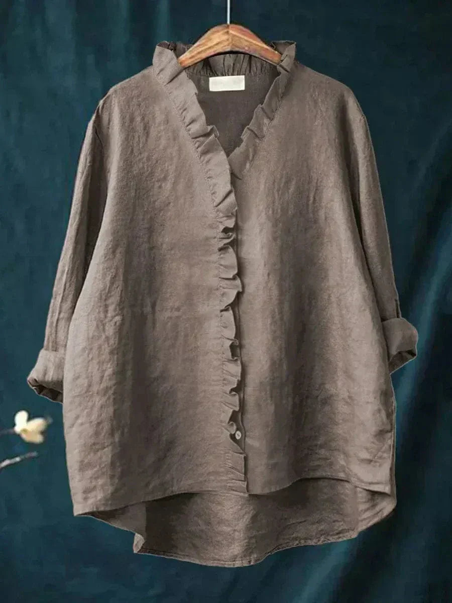 Eline™ - Blouse en lin LuvaParis