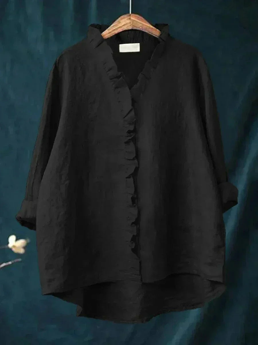 Eline™ - Blouse en lin LuvaParis