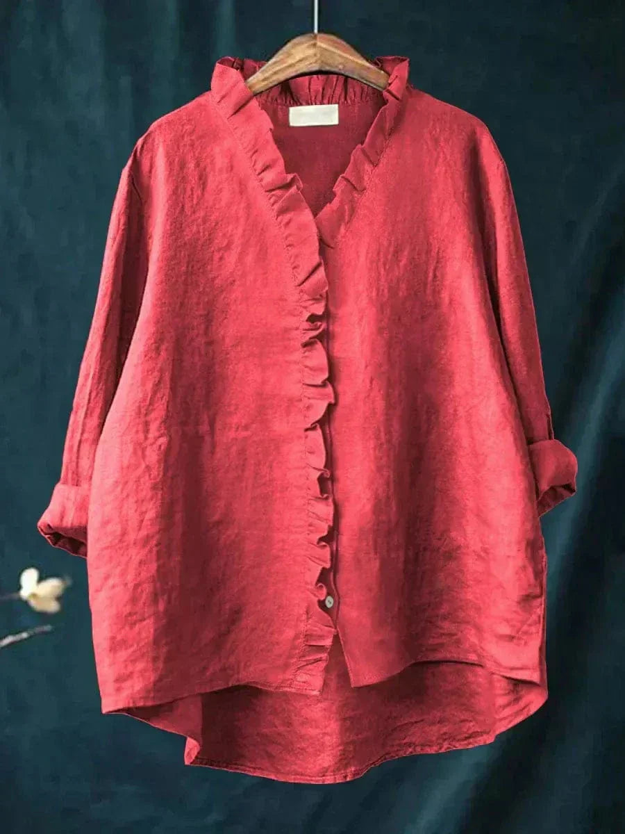 Eline™ - Blouse en lin LuvaParis
