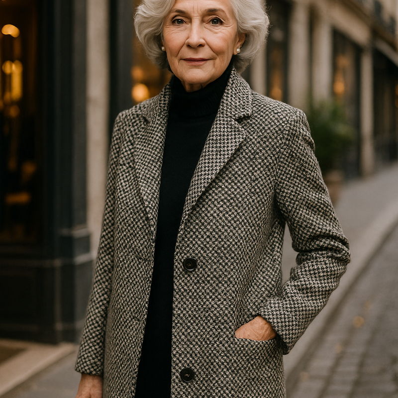 Audrey | Manteau Midi Long LuvaParis