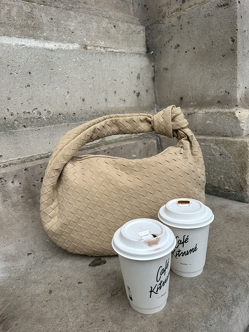 Baptistine | Sac tissé en moyen Luaneva