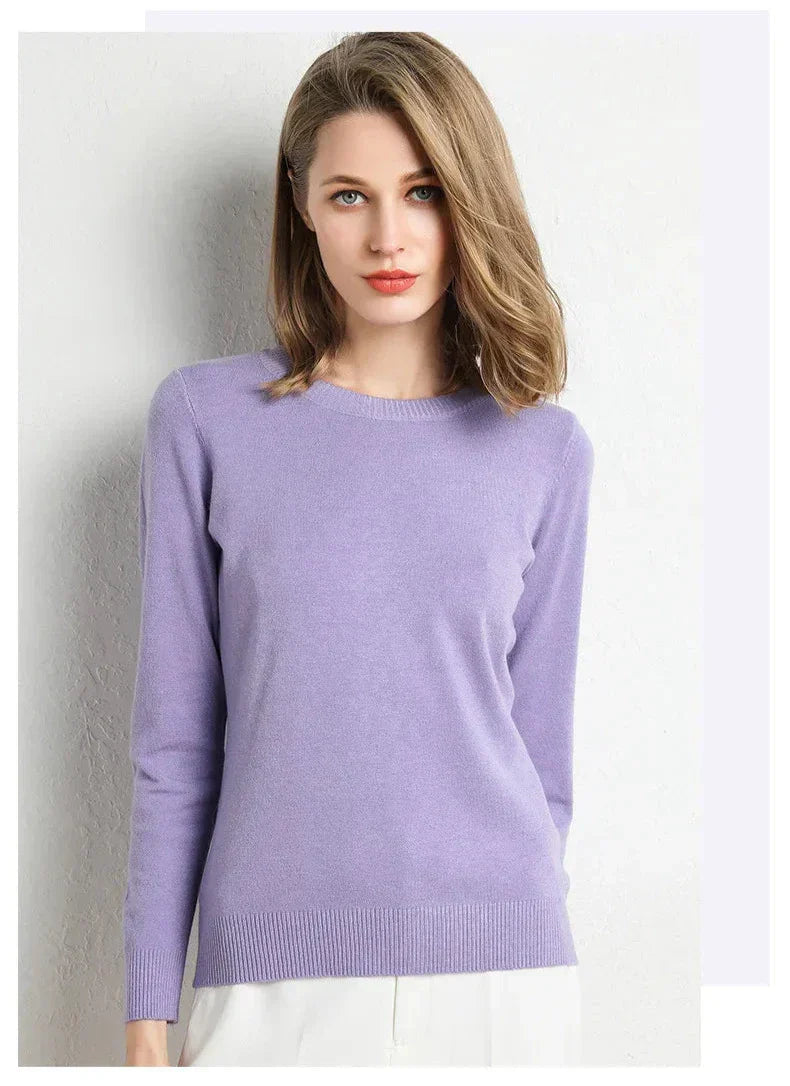BNOIR | Pull confort en laine essentiel LuvaParis