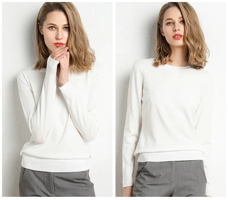 BNOIR | Pull confort en laine essentiel LuvaParis