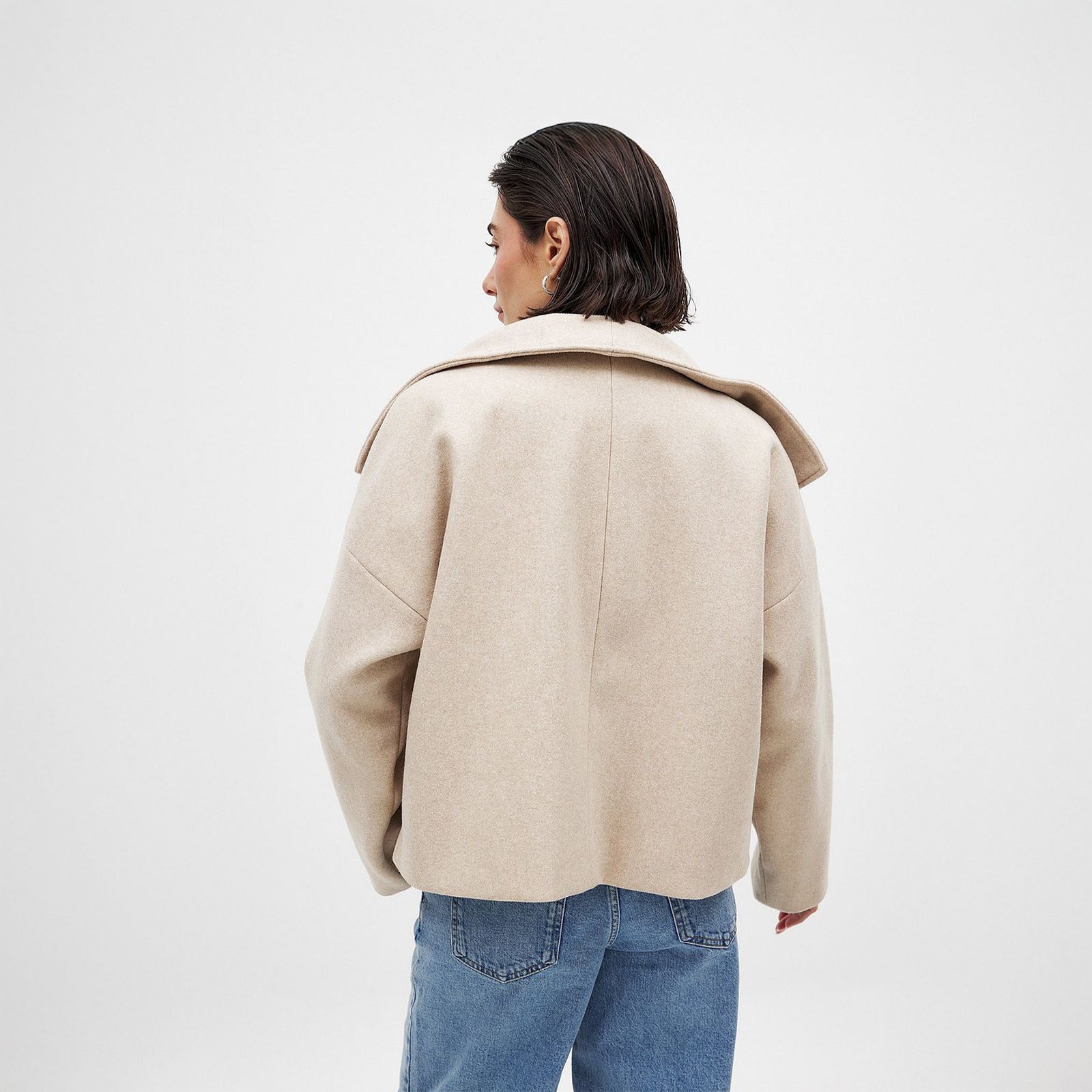 Celeste | Manteau Croisé LuvaParis