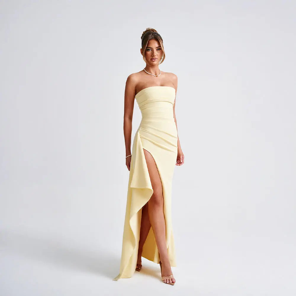 Selene | Robe Longue BNOIR