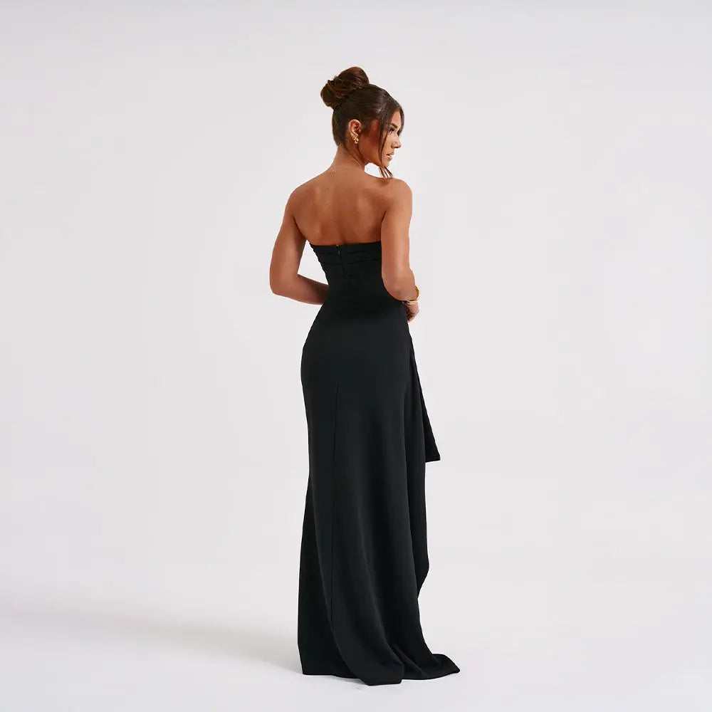 Selene | Robe Longue BNOIR